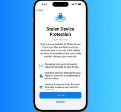 钟祥苹果授权维修店分享被盗设备保护功能开启方法 