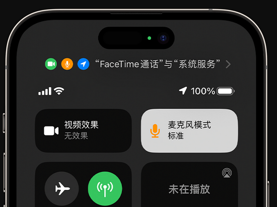 钟祥苹果授权维修网点分享iPhone在通话时让你的声音更清晰 